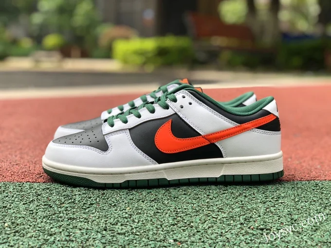 Nike Dunk Low White Black Orange Green DD7412-997