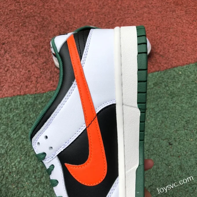 Nike Dunk Low White Black Orange Green DD7412-997