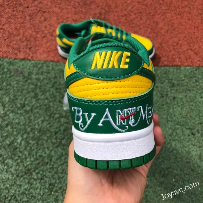 Nike Dunk Low Brazil Green Yellow Heart DO7412-983