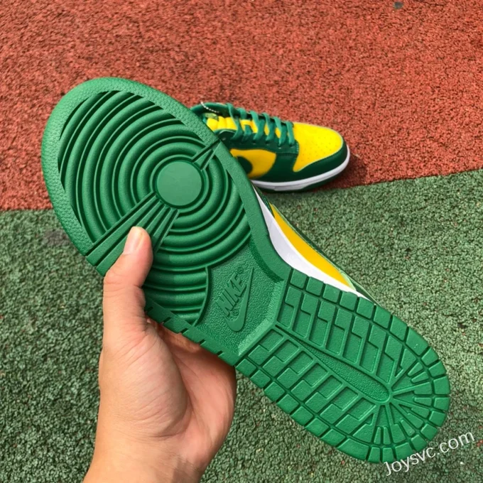 Nike Dunk Low Brazil Green Yellow Heart DO7412-983