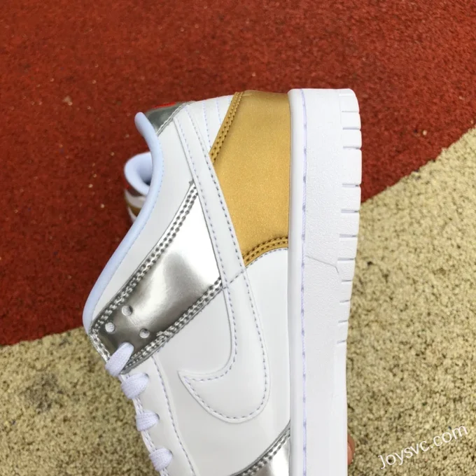 Nike Dunk Low Silver Gold Chain DH4403-700