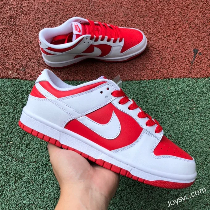 Nike Dunk Low University Red White Red CW1590-600