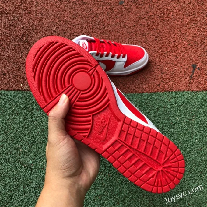 Nike Dunk Low University Red White Red CW1590-600