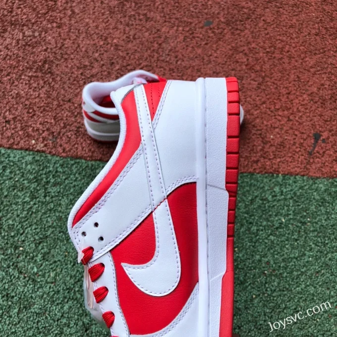 Nike Dunk Low University Red White Red CW1590-600