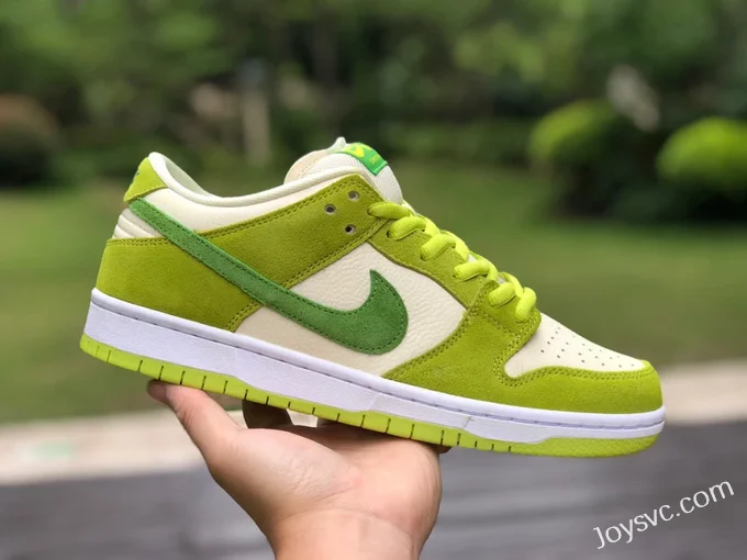 Nike SB Dunk Low White Green Apple Retro Sneakers DM0807-300