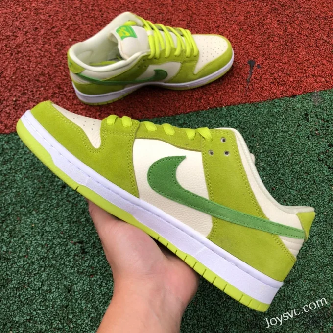 Nike SB Dunk Low White Green Apple Retro Sneakers DM0807-300