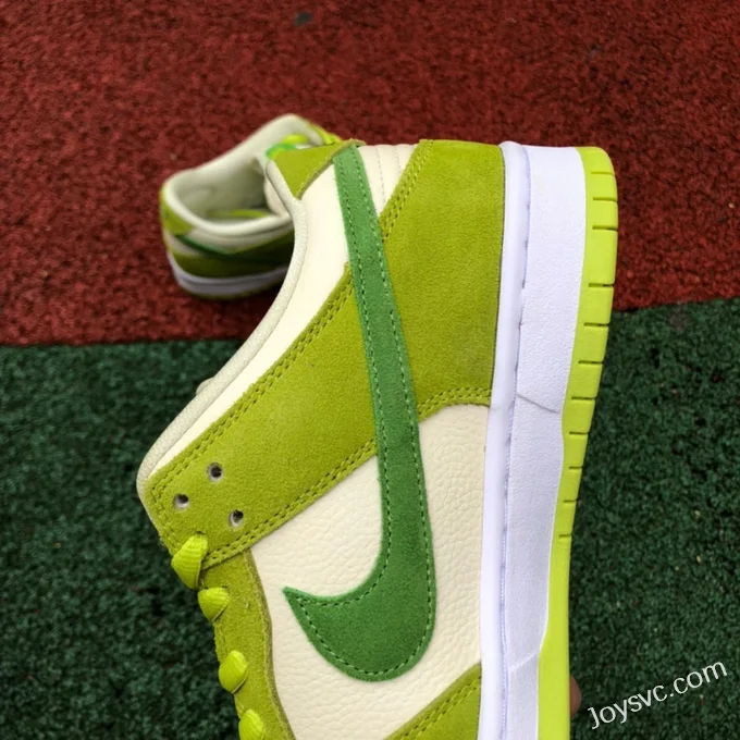 Nike SB Dunk Low White Green Apple Retro Sneakers DM0807-300