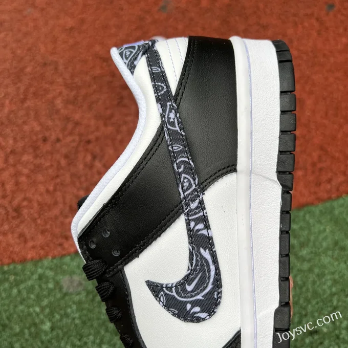 Nike Dunk Low Black White Paisley DH4401-100