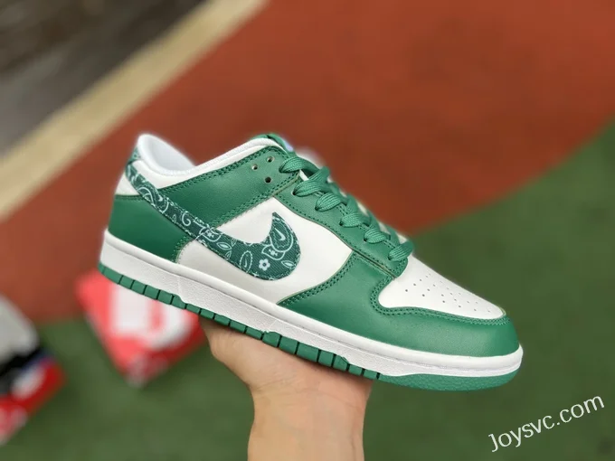 Nike Dunk Low White Green Paisley DH4401-102