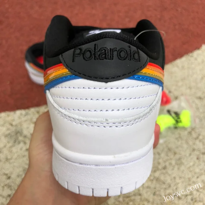 Polaroid x Nike SB Dunk Low Black Rainbow DH7722-001