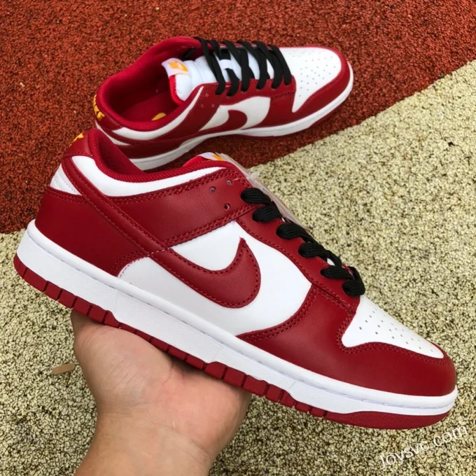 Nike Dunk Low Gym Red White Red DD1391-602