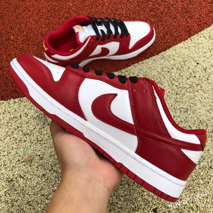 Nike Dunk Low Gym Red White Red DD1391-602