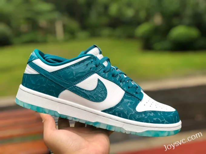 Pure Original Nike Dunk Low Ocean Blue Retro Sneakers DV3029-100