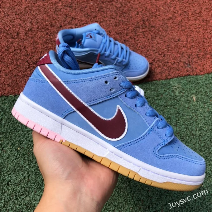 Nike SB Dunk Low PRM Phillies Bubblegum Retro Sneakers DQ4040-400