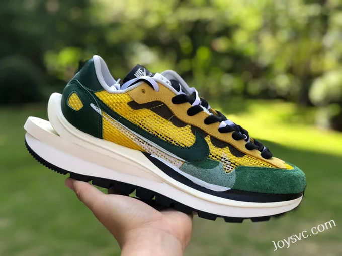 Nike x Sacai Vaporwaffle Yellow Green CV1363-700