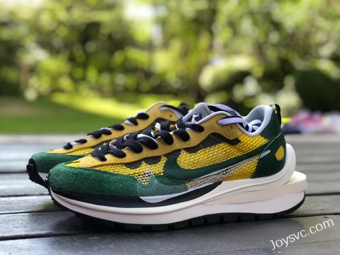 Nike x Sacai Vaporwaffle Yellow Green CV1363-700