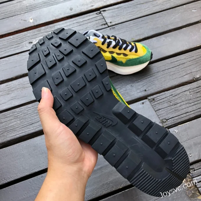 Nike x Sacai Vaporwaffle Yellow Green CV1363-700