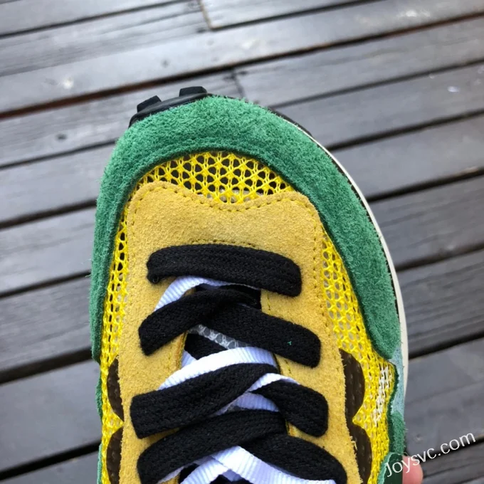 Nike x Sacai Vaporwaffle Yellow Green CV1363-700