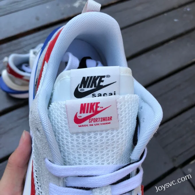 Nike x Sacai Vaporwaffle White Blue Red CV1363-100