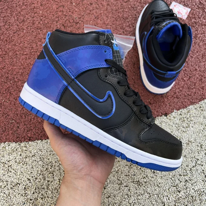 Nike Dunk High SE Black Blue DD3359-001