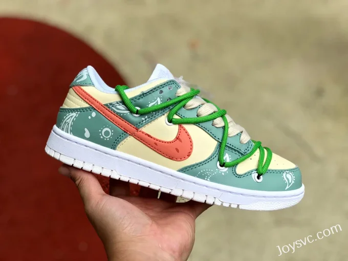 Nike Dunk Low Yellow Green Paisley DH9765-100