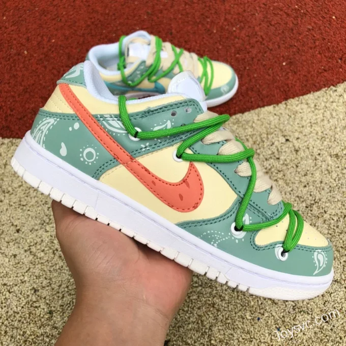 Nike Dunk Low Yellow Green Paisley DH9765-100