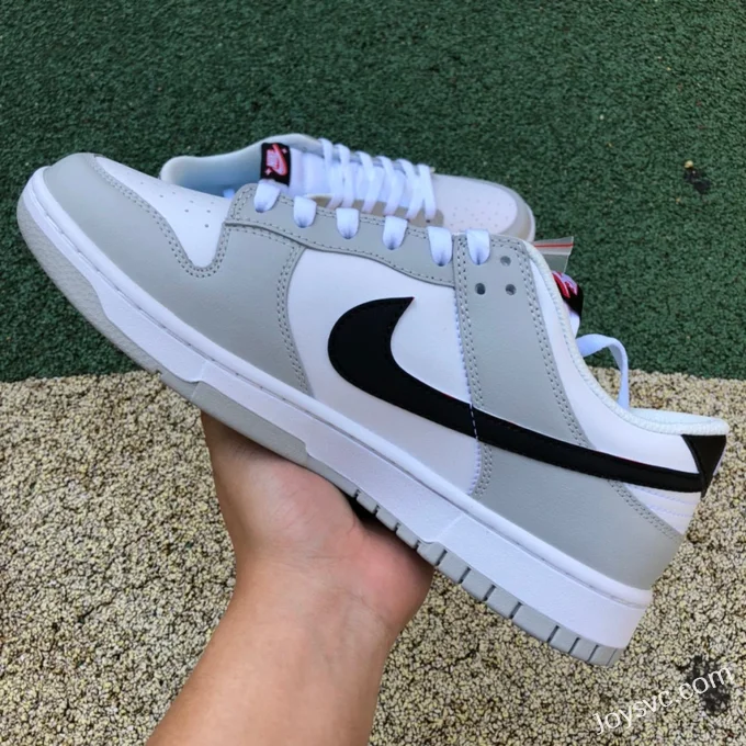 Nike Dunk Low Grey White Black DR9654-001