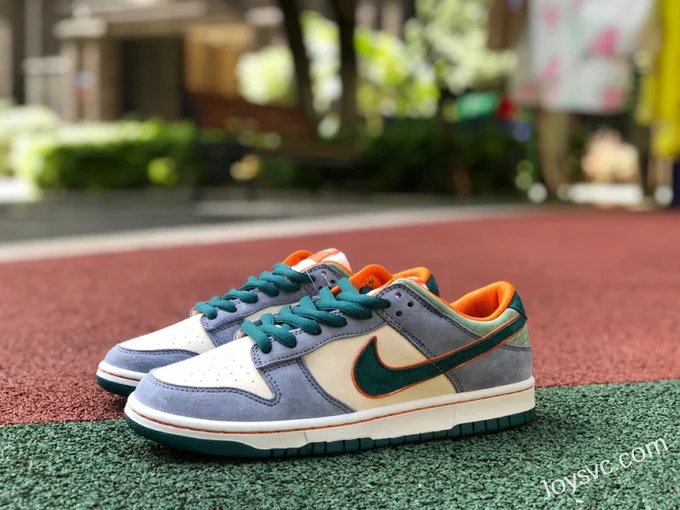 Nike Dunk Low Otomo Katsuhiro White Blue Green LF0039-017