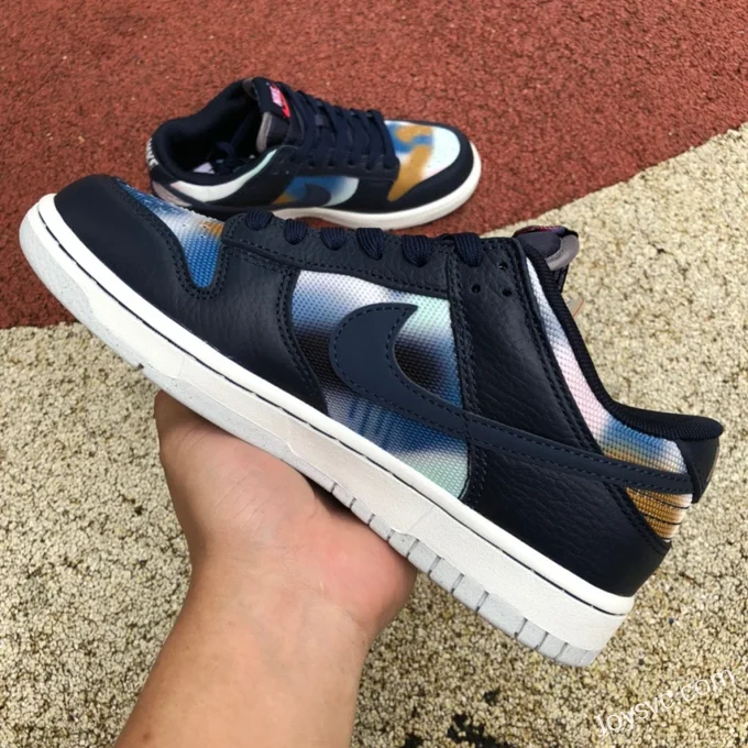 Nike Dunk Low Retro Navy Tie-Dye DM0108-400