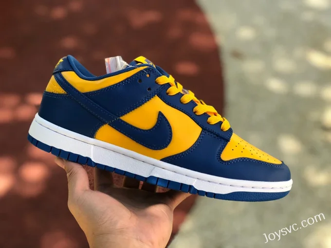 Nike Dunk Low Warriors Royal Blue Gold DD1391-402