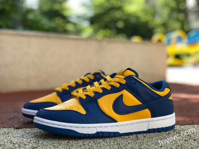 Nike Dunk Low Warriors Royal Blue Gold DD1391-402