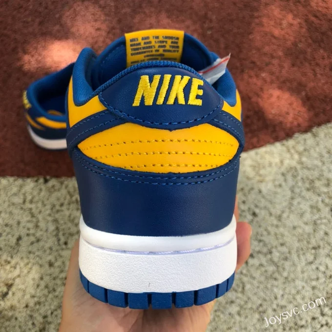 Nike Dunk Low Warriors Royal Blue Gold DD1391-402