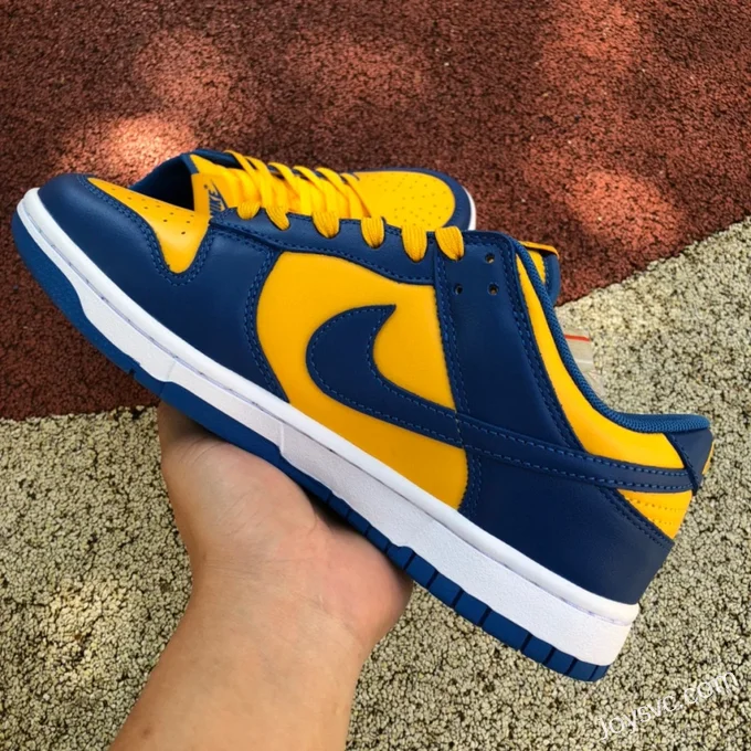 Nike Dunk Low Warriors Royal Blue Gold DD1391-402