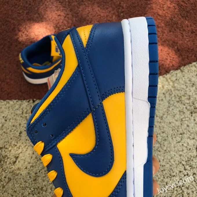 Nike Dunk Low Warriors Royal Blue Gold DD1391-402