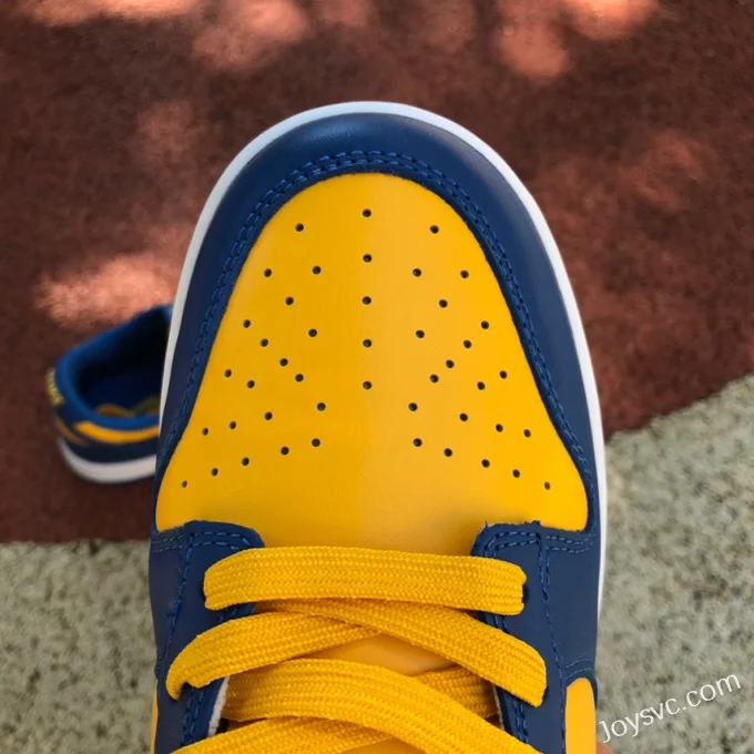 Nike Dunk Low Warriors Royal Blue Gold DD1391-402