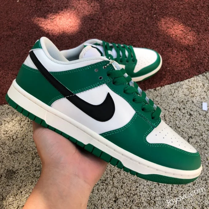 Nike Dunk Low Lottery White Green Black DR9654-100