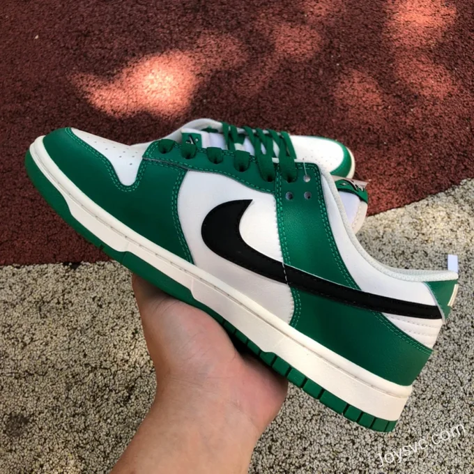 Nike Dunk Low Lottery White Green Black DR9654-100