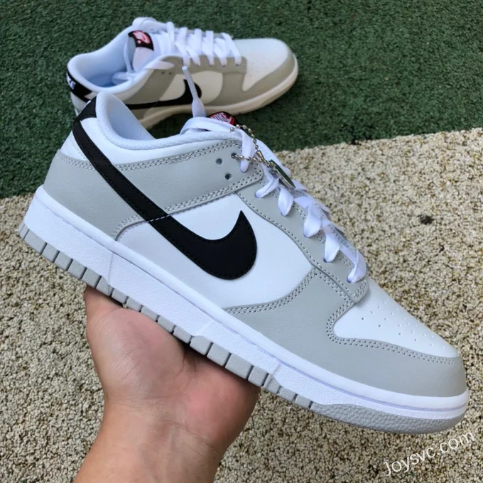 Nike Dunk Low Grey White Black DR9654-001