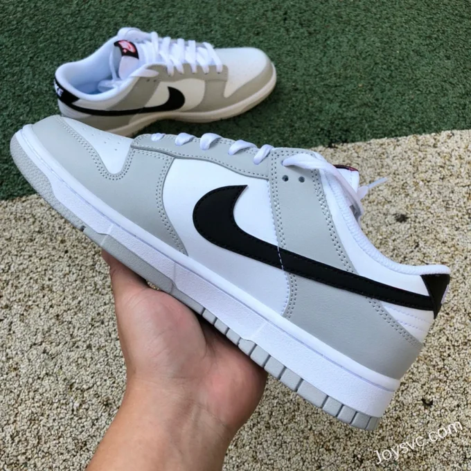 Nike Dunk Low Grey White Black DR9654-001