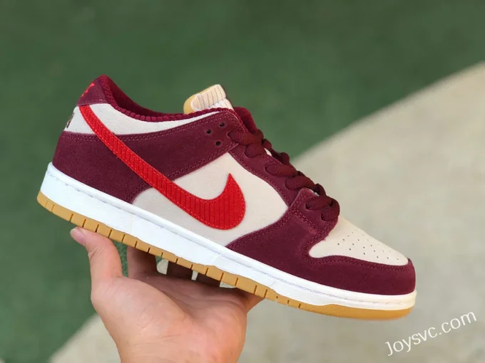 Nike Dunk Low White Purple Red DX4589-600