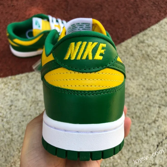 Nike Dunk Low SP Brazil Yellow Green Casual Sneakers CU1727-700