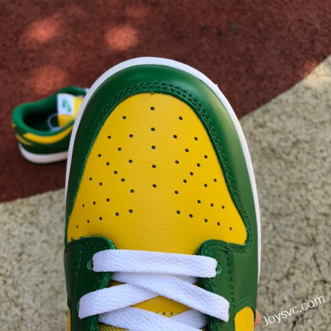 Nike Dunk Low SP Brazil Yellow Green Casual Sneakers CU1727-700