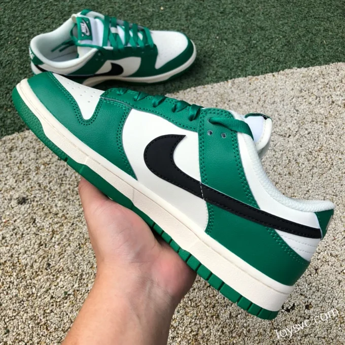 Nike Dunk Low Lottery White Green Black DR9654-100