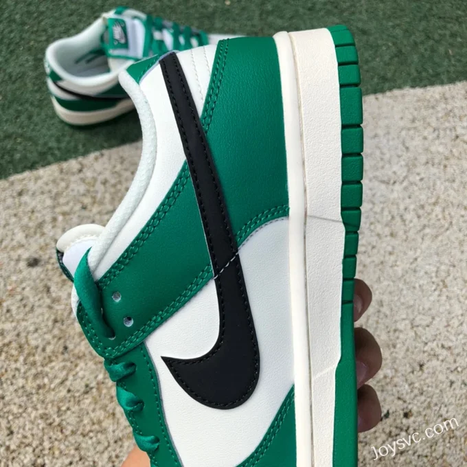 Nike Dunk Low Lottery White Green Black DR9654-100