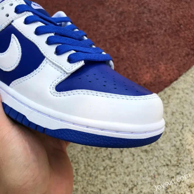 Nike Dunk Low Retro White Blue Racing Blue Retro Sneakers DD1391-401