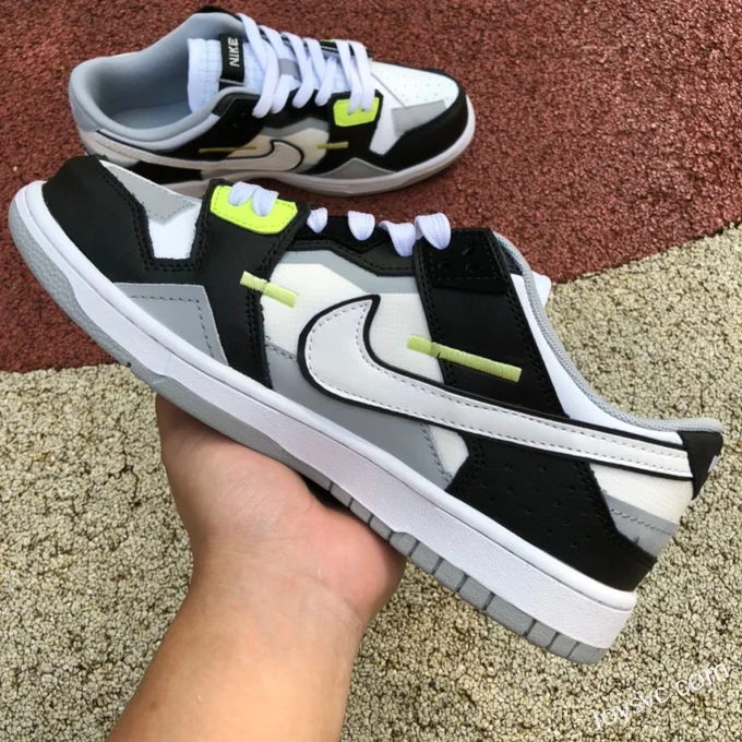 Nike Dunk Scrap Black White Green DC9723-001