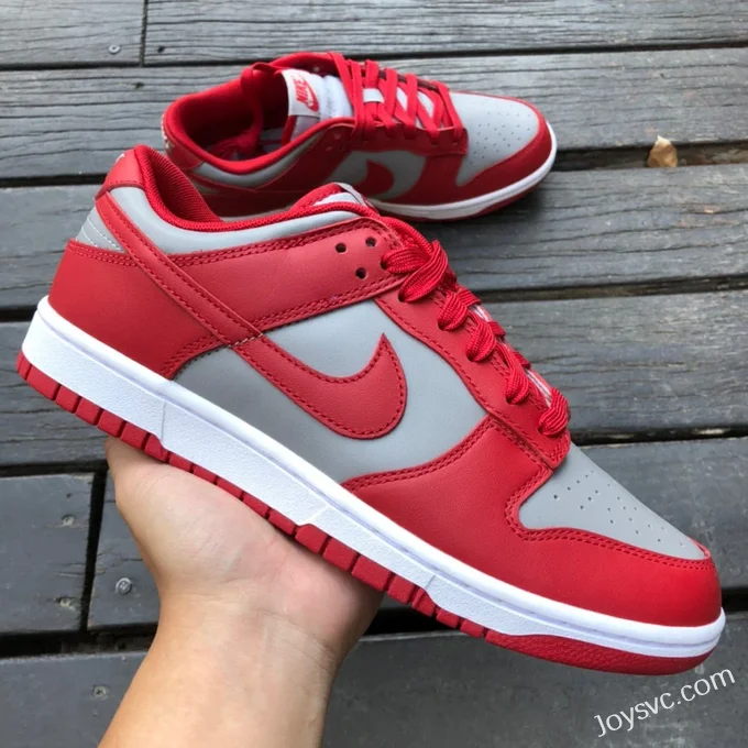 Nike Dunk Low UNLV Grey Red Retro Low-Top Sneakers DD1391-002