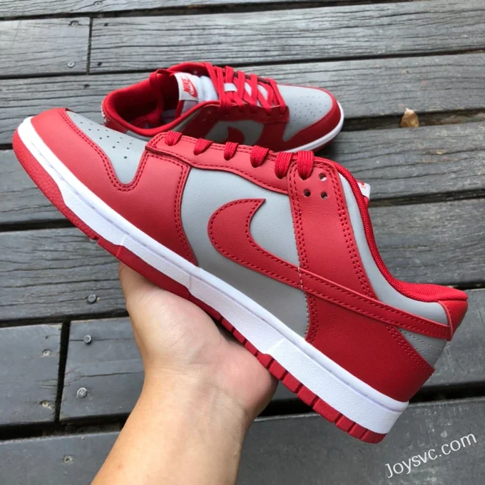 Nike Dunk Low UNLV Grey Red Retro Low-Top Sneakers DD1391-002