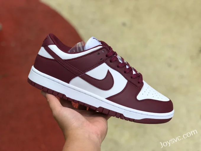 Nike Dunk Bordeaux Red White Retro Low-Top Sneakers DD1503-108