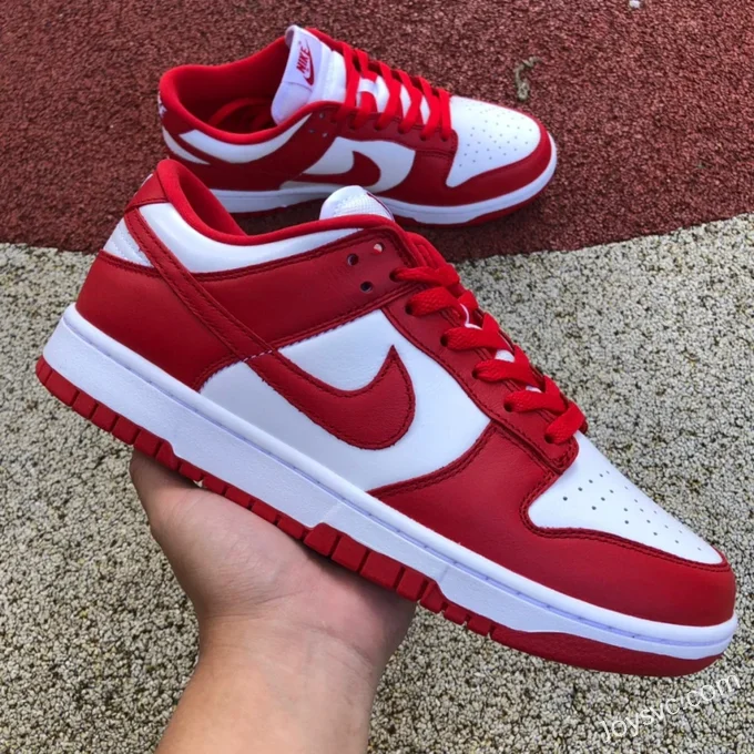 Nike Dunk Low SP University Red White Red CU1727-100